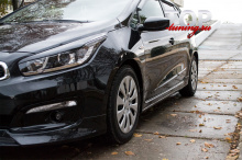 ЗАЩИТНЫЕ МОЛДИНГИ НА ДВЕРИ ТЮНИНГ КИА СИД 2 (ХЭТЧБЕК, УНИВЕРСАЛ, ДОРЕСТАЙЛИНГ / РЕСТАЙЛИНГ 2012+)